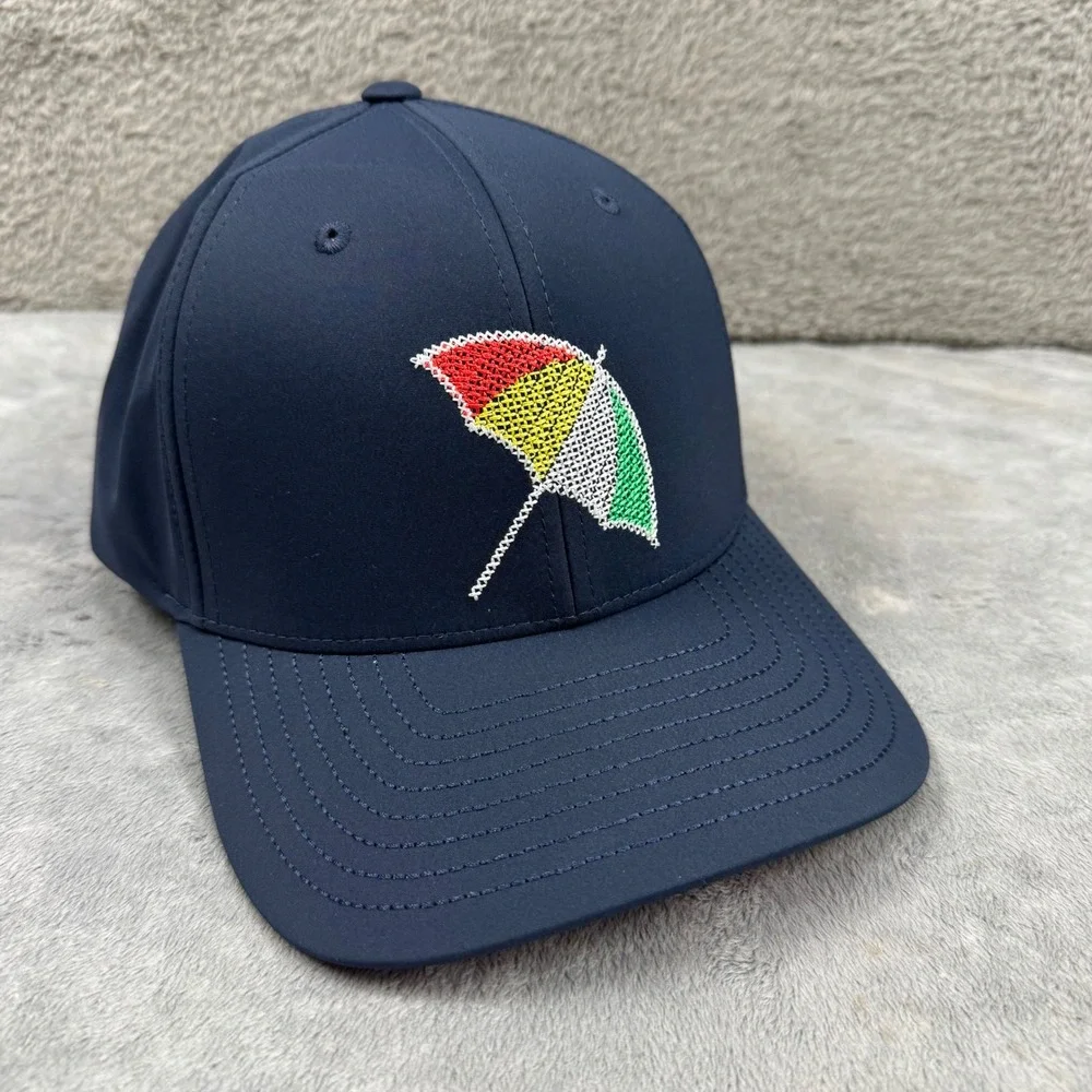 Puma‎ Arnold Palmer Golf Hat Mens OSFA Navy New API Crafted Snapback Cap